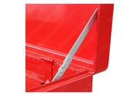 Финиш покрытия порошка шкафа верхней части резцовой коробки нержавеющей стали мобильный красный