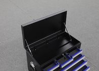 Комод инструмента шкафа инструмента механика 26 дюймов голубой Мулти функциональный верхний с 7 ящиками
