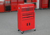 ИСО9001 24 шкафа инструмента металла гаража красных цвета дюйма + комод инструмента комбинированный