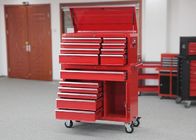 Сверхмощное хранение красного цвета движимость шкафа инструмента 42 дюймов с дверью для упаковки инструмента