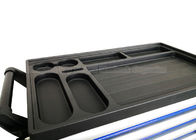ящик 7 770mm Toolbox шкафа комода инструмента 30 дюймов средний голубой свертывая на колесах